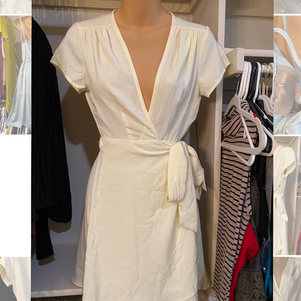 by the way., NWT mini sun yellow dress